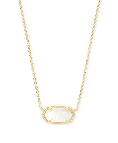 Kendra Scott Elisa Pendant Necklace for Women, Fashion Jewelry, 14k Gold-Plated