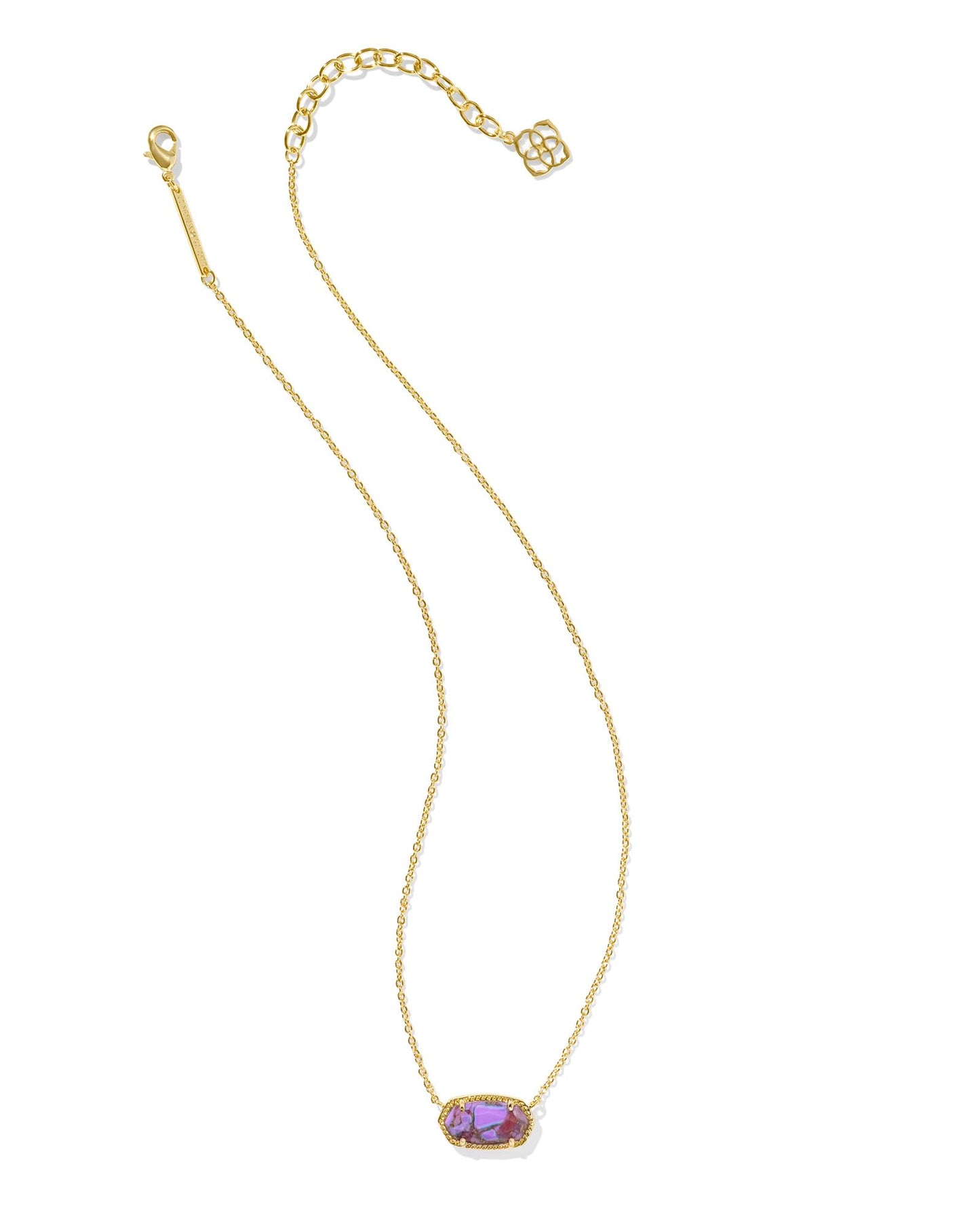 Kendra Scott Elisa Pendant Necklace for Women, Fashion Jewelry, 14k Gold-Plated