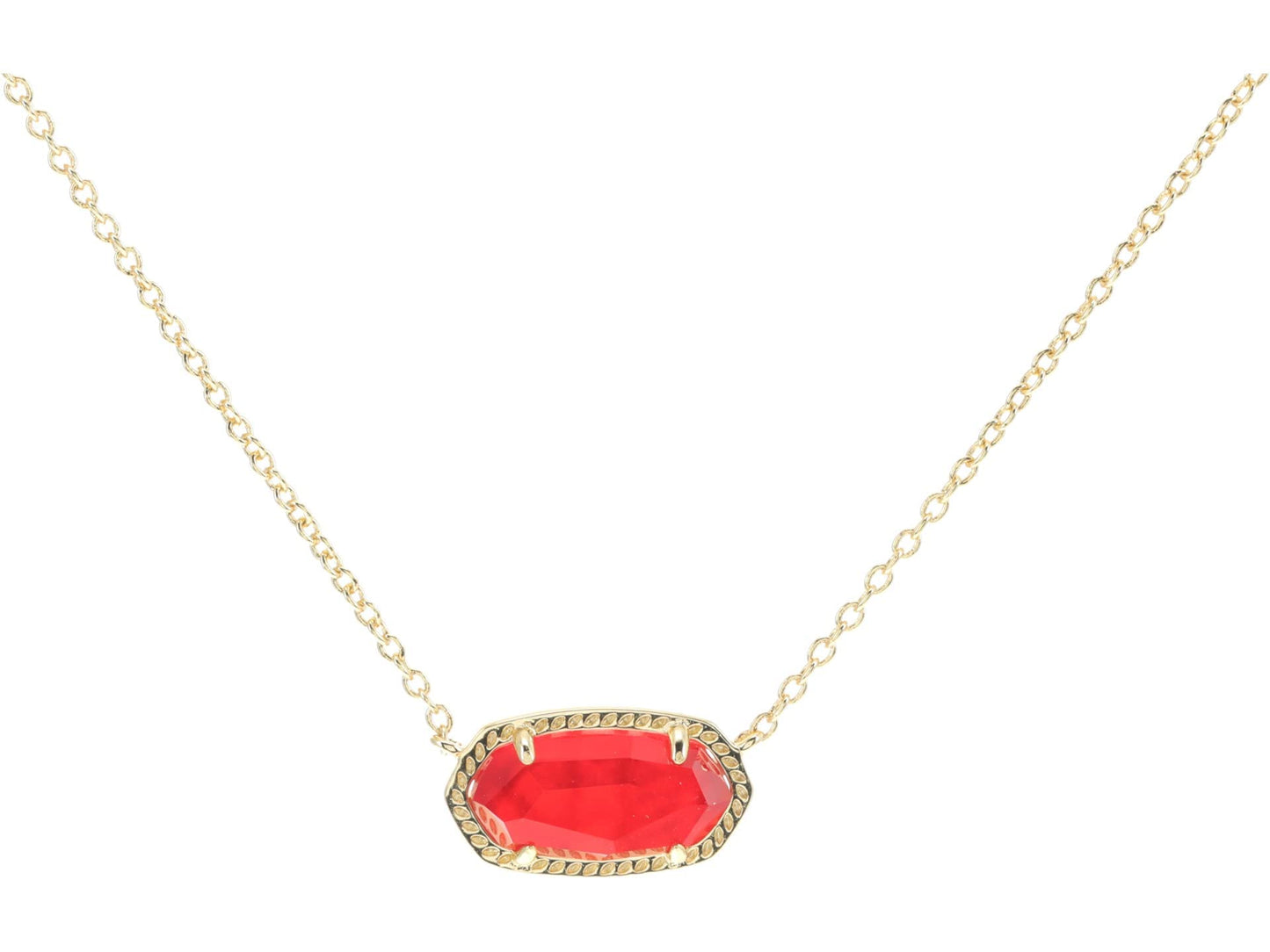 Kendra Scott Elisa Pendant Necklace for Women, Fashion Jewelry, 14k Gold-Plated