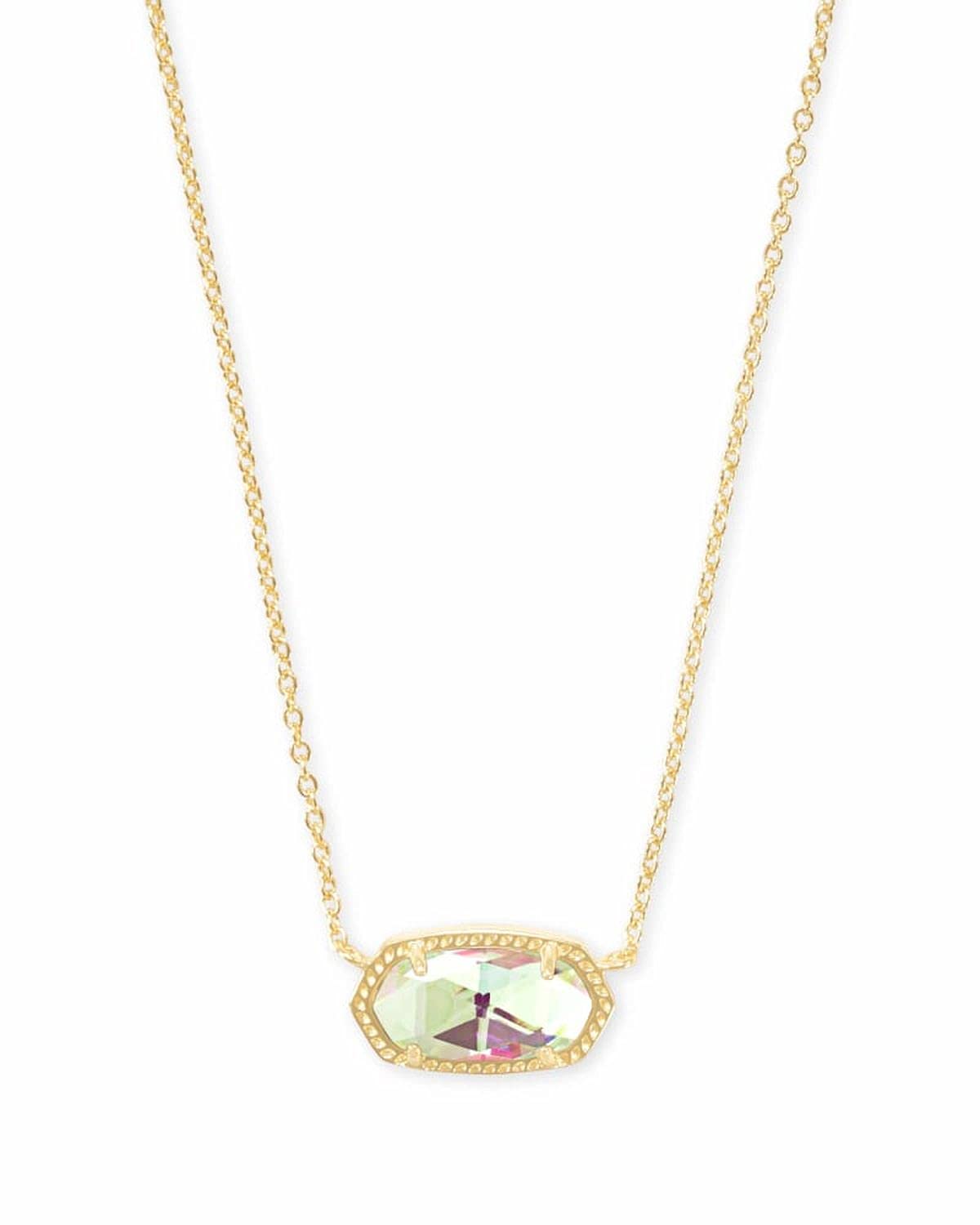 Kendra Scott Elisa Pendant Necklace for Women, Fashion Jewelry, 14k Gold-Plated