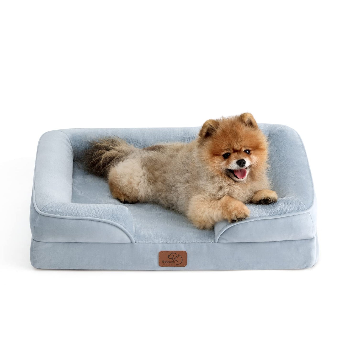 Bedsure Orthopedic Dog Bed for Extra Large Dogs - XL Washable Dog Sofa Beds Large, Supportive Foam Pet Couch Bed with Removable Washable Cover, Waterproof Lining and Nonskid Bottom, Grey