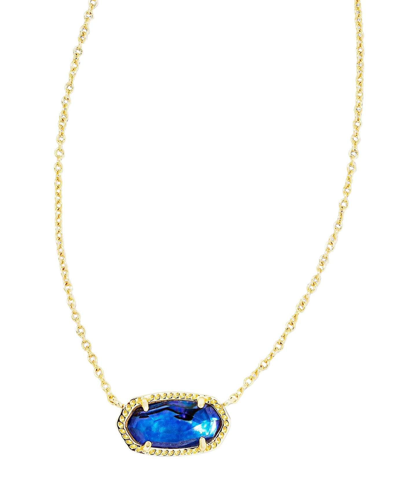 Kendra Scott Elisa Pendant Necklace for Women, Fashion Jewelry, 14k Gold-Plated