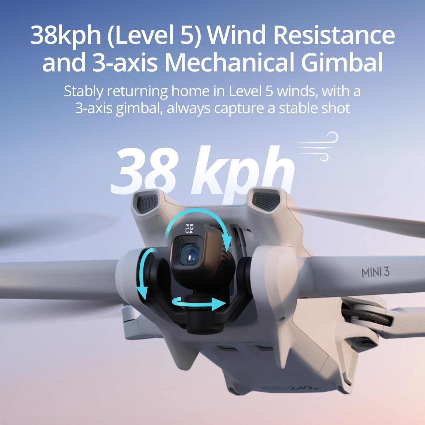 DJI Mini 3 Fly More Combo (DJI RC), Drones with Camera for Adults 4K, 3 Batteries for 114-min Flight Time, Vertical Shooting, 32800ft (10km) Video Transmission, Lightweight Mini Drone for Beginners