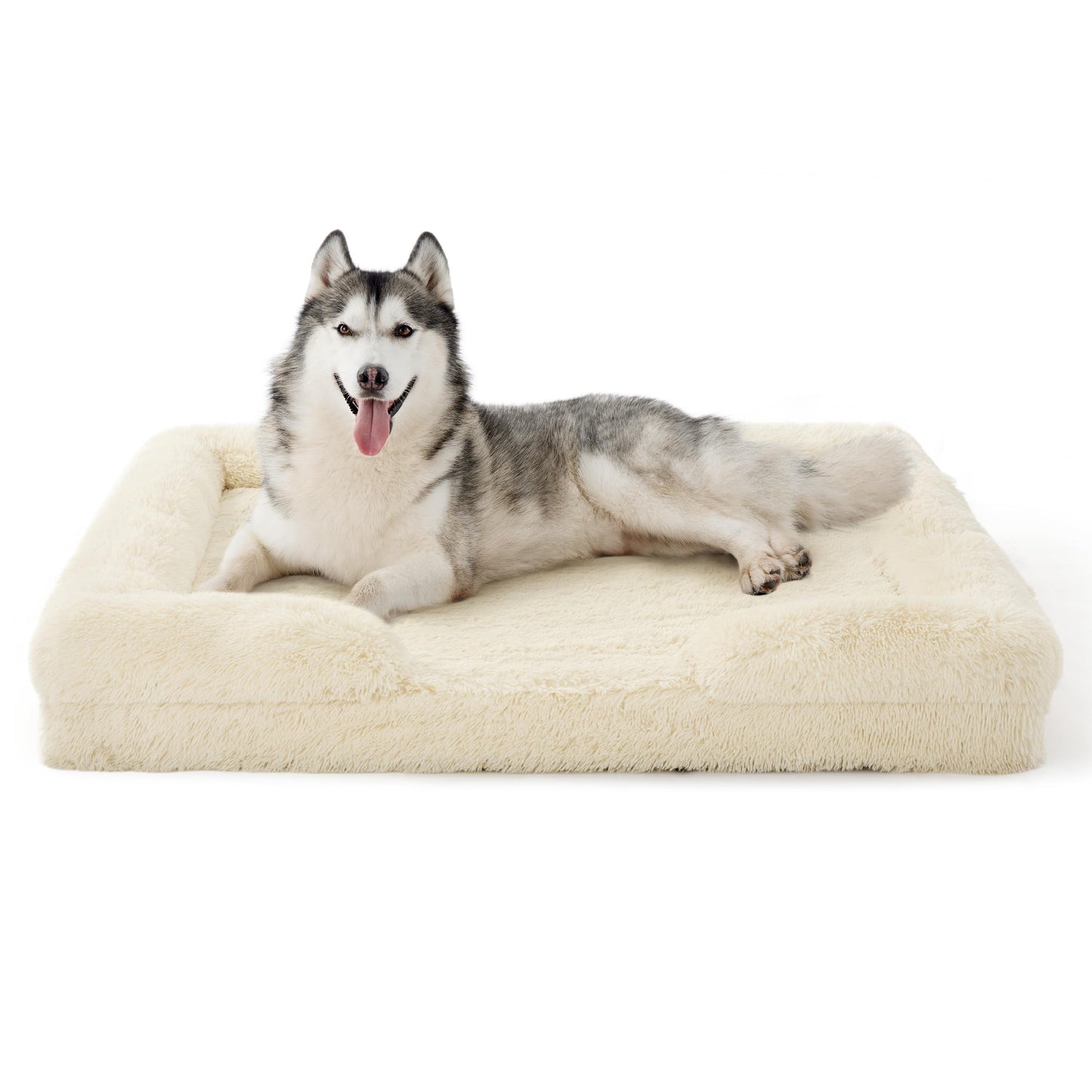 Bedsure Orthopedic Dog Bed for Extra Large Dogs - XL Washable Dog Sofa Beds Large, Supportive Foam Pet Couch Bed with Removable Washable Cover, Waterproof Lining and Nonskid Bottom, Grey