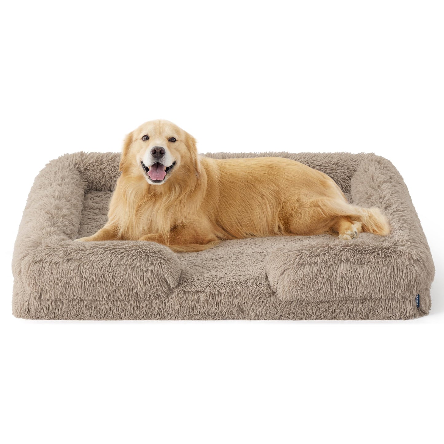 Bedsure Orthopedic Dog Bed for Extra Large Dogs - XL Washable Dog Sofa Beds Large, Supportive Foam Pet Couch Bed with Removable Washable Cover, Waterproof Lining and Nonskid Bottom, Grey